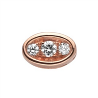 Charm Donna Oro Mujer in Oro rosa Diamante DCHF8566.004